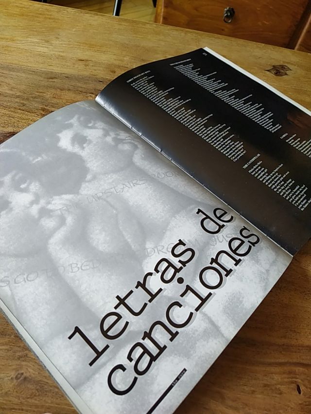 Libro 1993 The Cure, Colección Imágenes del Rock