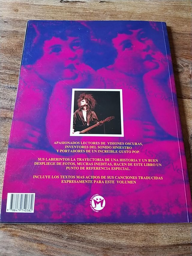 Libro 1993 The Cure, Colección Imágenes del Rock