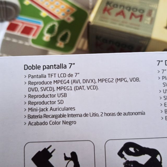 DVD PORTATIL PARA EL COCHE