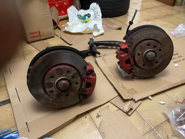 Manguetas frenada completa y trapecios e36 325i