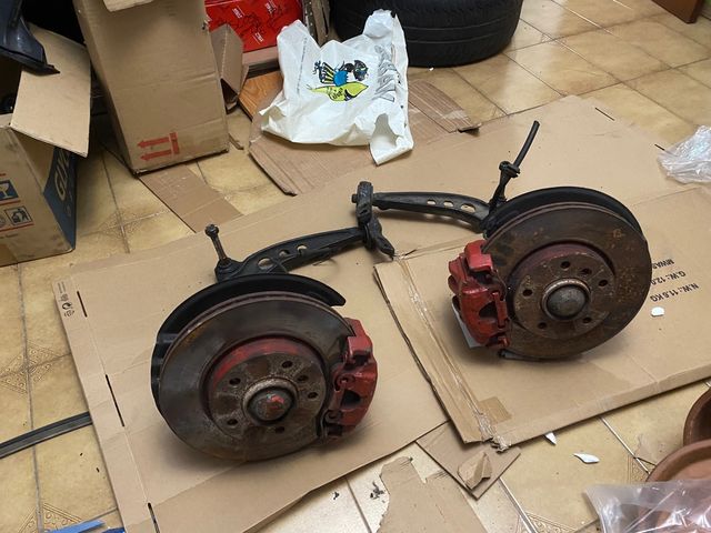 Manguetas frenada completa y trapecios e36 325i