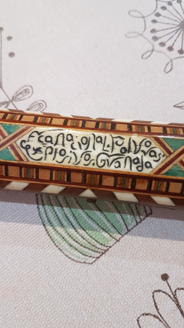 porta flitro de cigarrillo de tarracea 