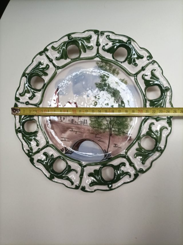 Plato Decorativo Calado
