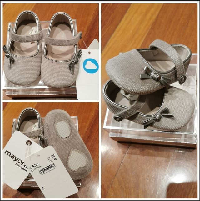 zapatos  bebe n° 18  Mayoral  A ESTRENAR
