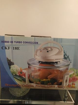 Horno de turbo conveccion 12 litros de segunda mano por 45 EUR en Getafe en  WALLAPOP