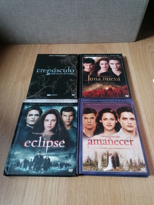 Pack 4 películas Saga Crepúsculo - Ed. especiales