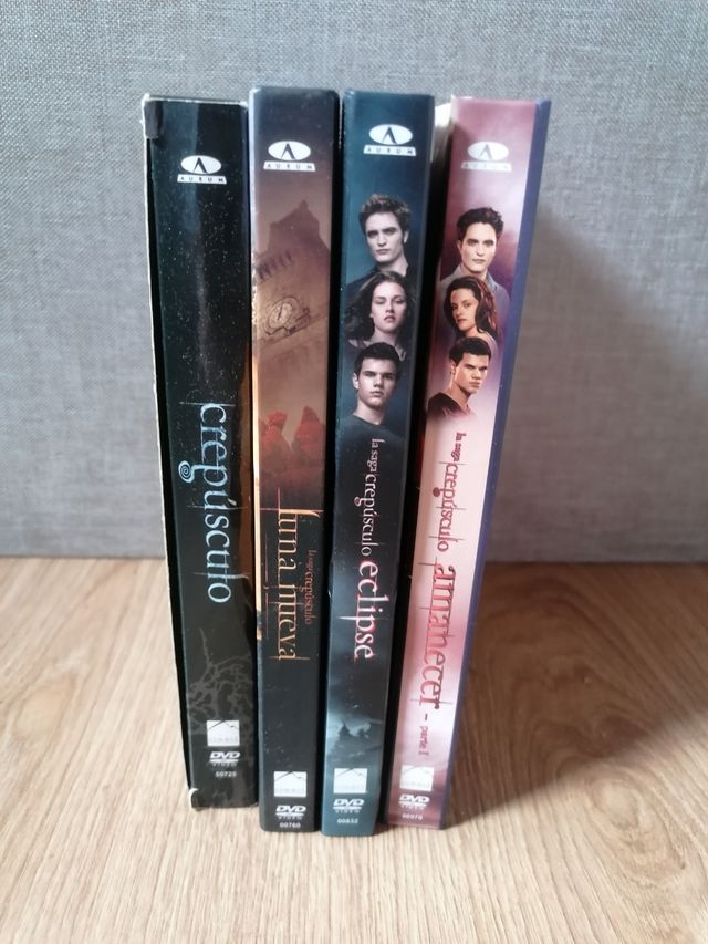 Pack 4 películas Saga Crepúsculo - Ed. especiales