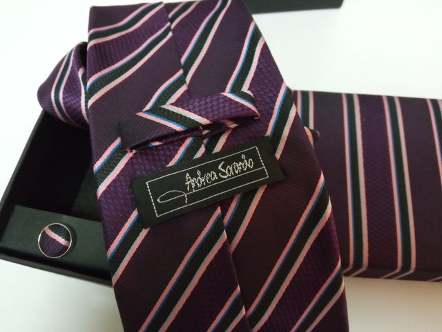 Corbatas con gemelos