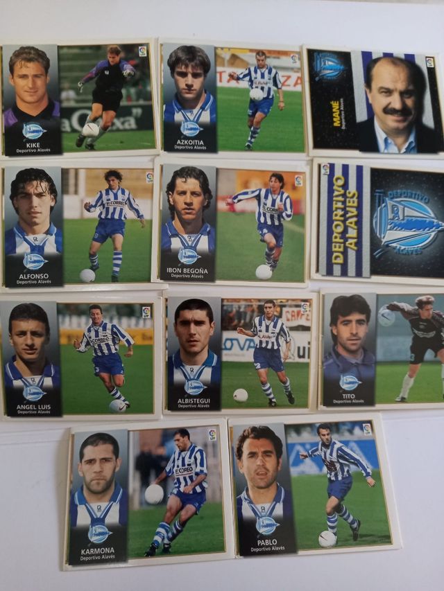 Cromos Alaves 98/99