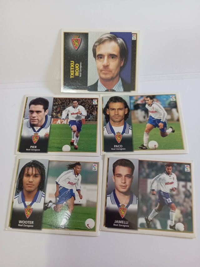 Cromos R.Zaragoza 98/99.