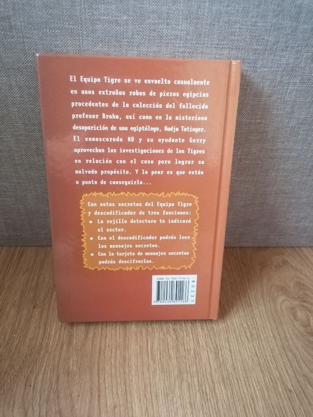 Libro Superequipo Tigre - En manos de los ladrones