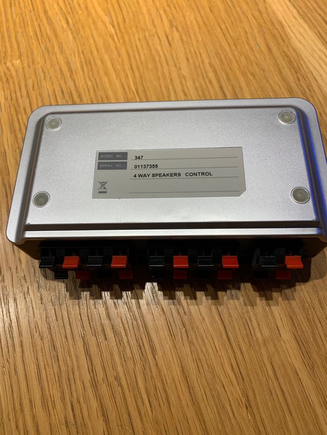 Centralina controllo altoparlanti