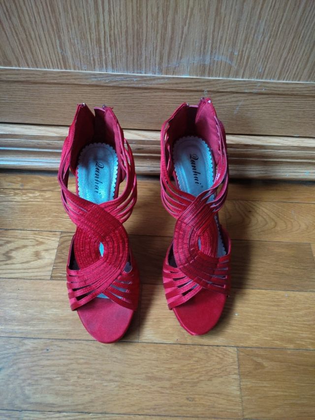 Sandalias Rojas 39