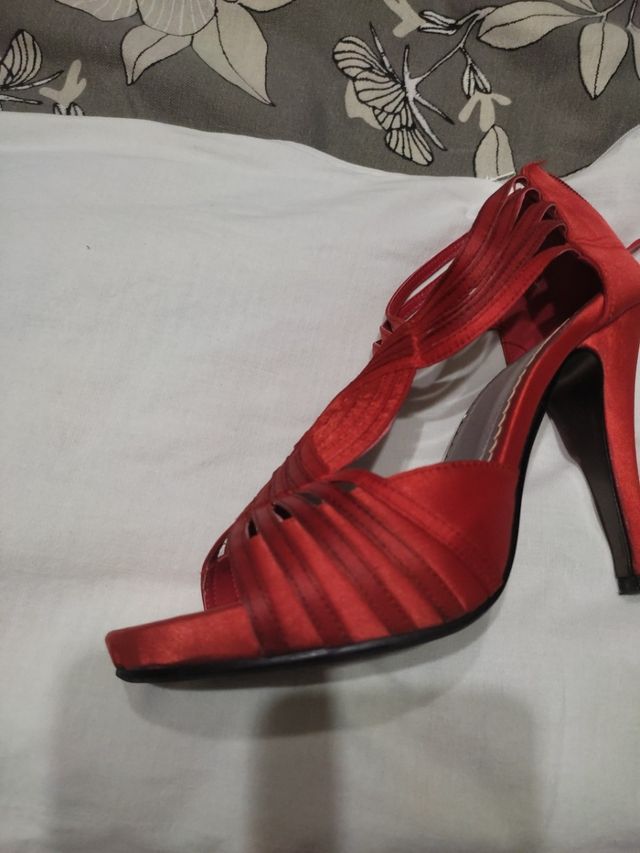Sandalias Rojas 39