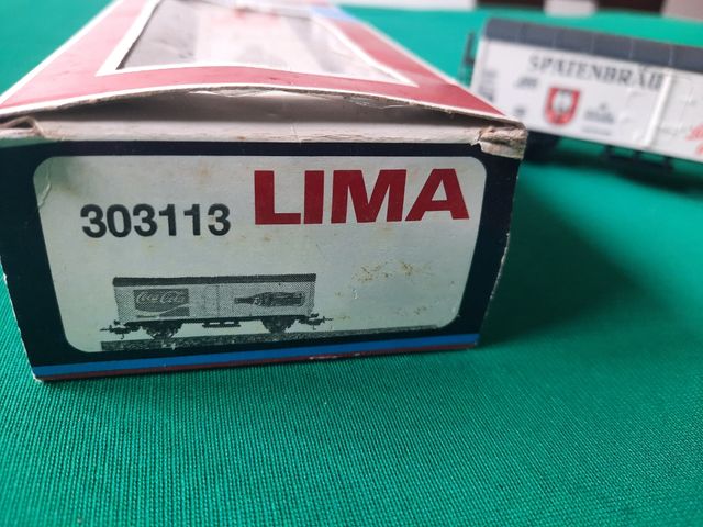 Lima trenino, 2 vagoni pubblicitari