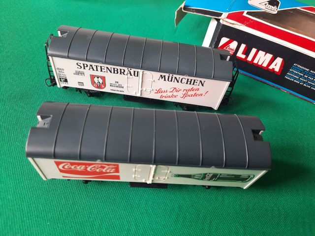 Lima trenino, 2 vagoni pubblicitari