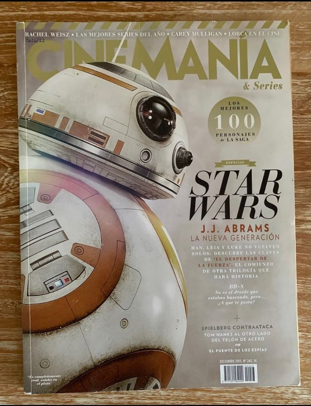 Lote revistas Star Wars/La Guerra de las Galaxias