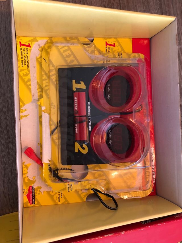 velocimetro electrónico scalextric