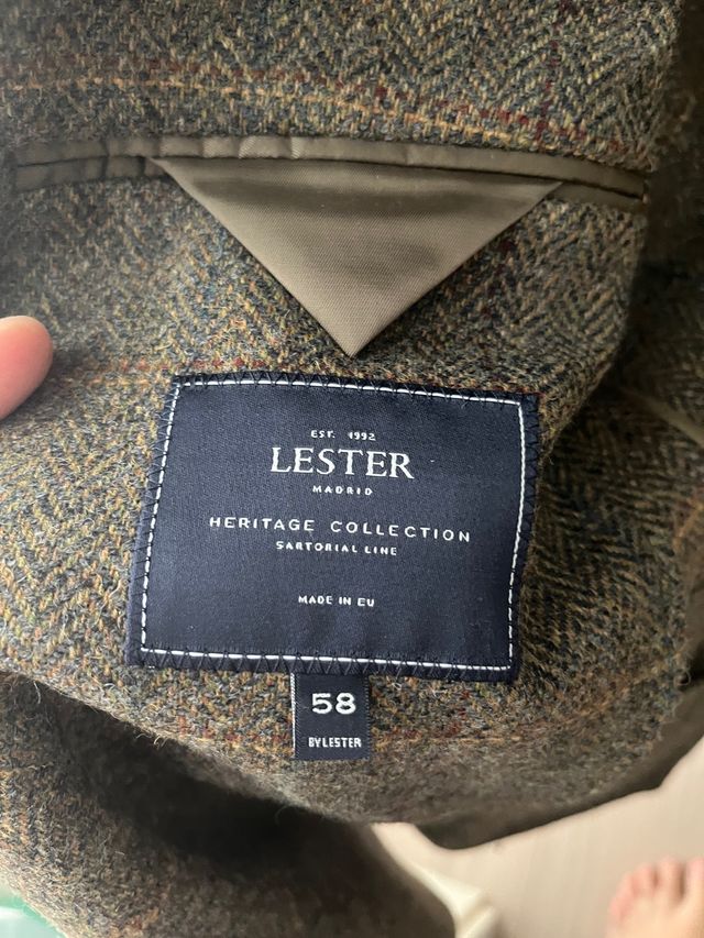 Chaqueta Tweed de Lester