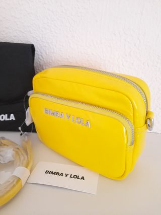 Bolso PIEL BIMBA Y LOLA de segunda mano por 120 EUR en Palmera en WALLAPOP
