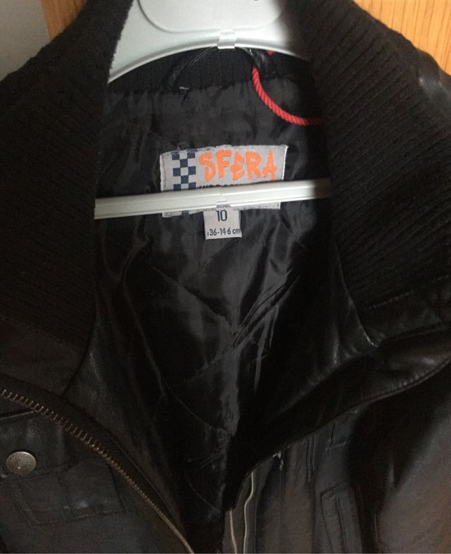 Cazadora piel de Sfera talla 10