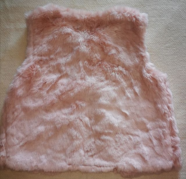 Chaleco peluche niña talla 9-10
