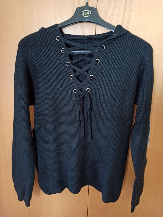 Jersey negro mujer a estrenar