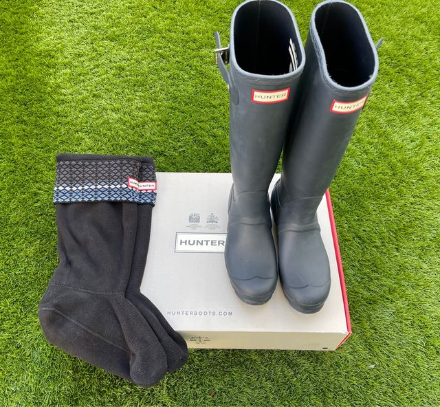 Botas Hunter 39 azules