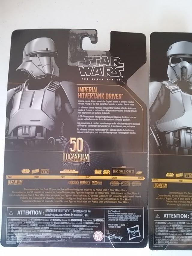 LOTE 3 FIGURAS STAR WARS BLACK SERIES ARCHIVE