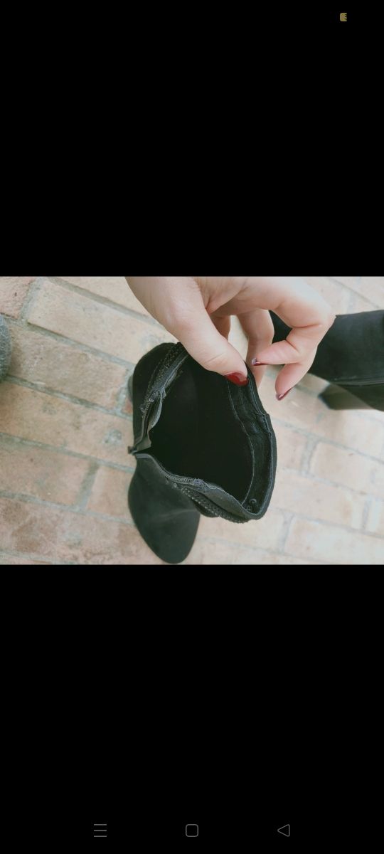 Tronchetti con cinturino in strass