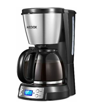 Cafetera de una taza 2 en 1 Aicook, para café en polvo y café en capsulas,  bandeja ajustable y autolimpiante, portátil - Simaro.co