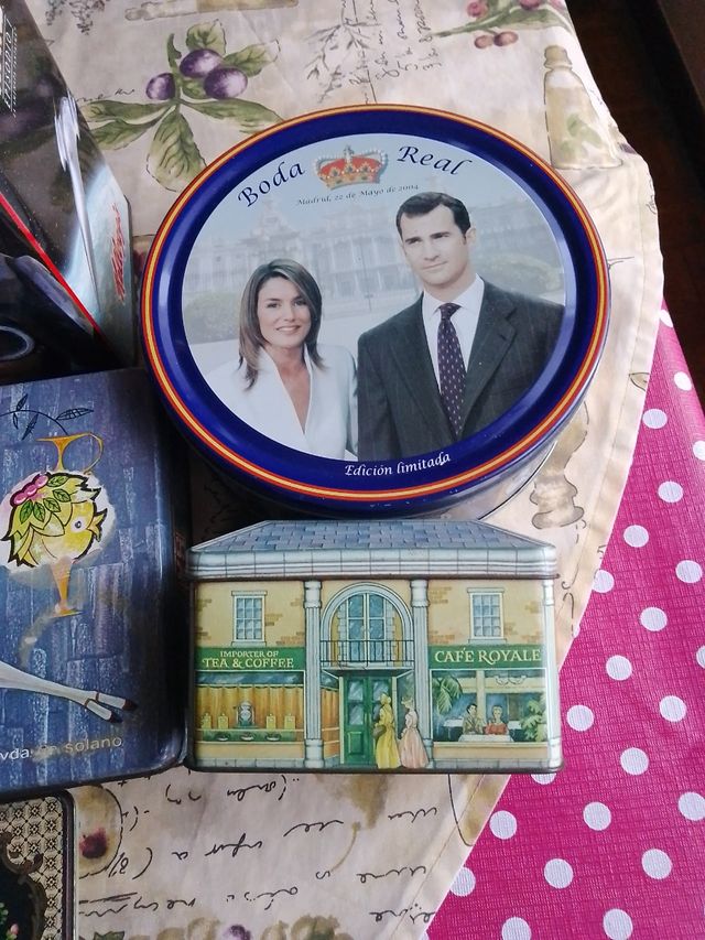 caja galletas boda real ,Solano, Star wars