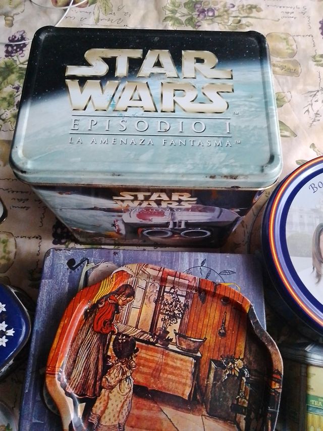 caja galletas boda real ,Solano, Star wars