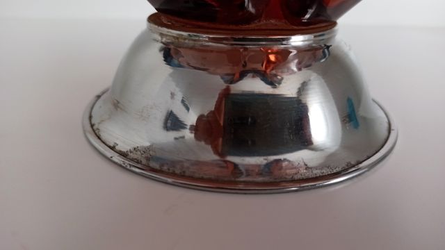 Centro de mesa cristal Murano años 60