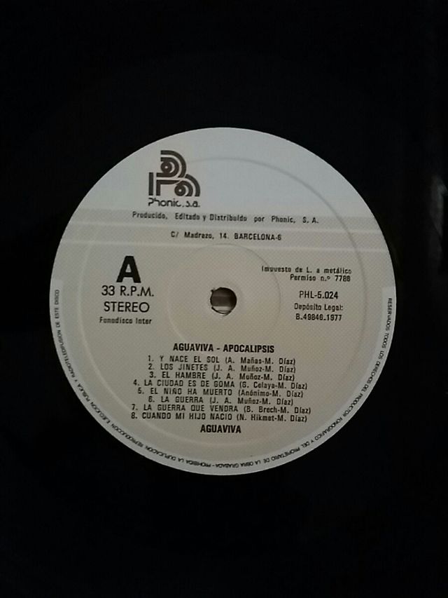 LP AGUAVIVA