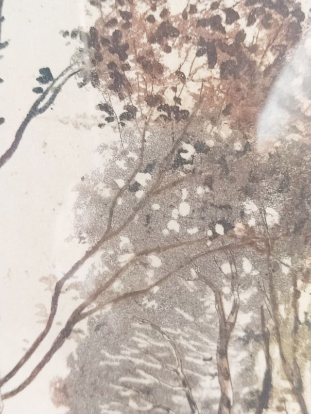 pareja cuadros grabados