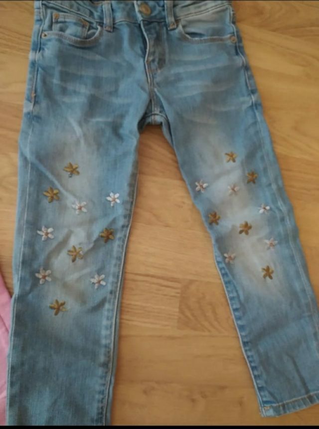 pantalon vaquero niña
