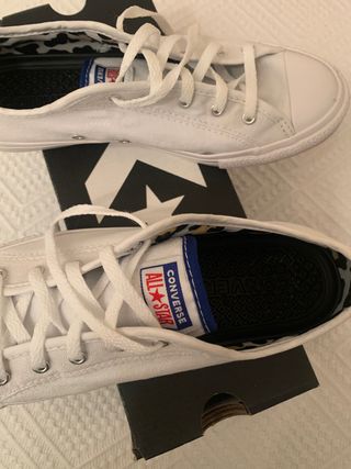 converse blancas 37.5