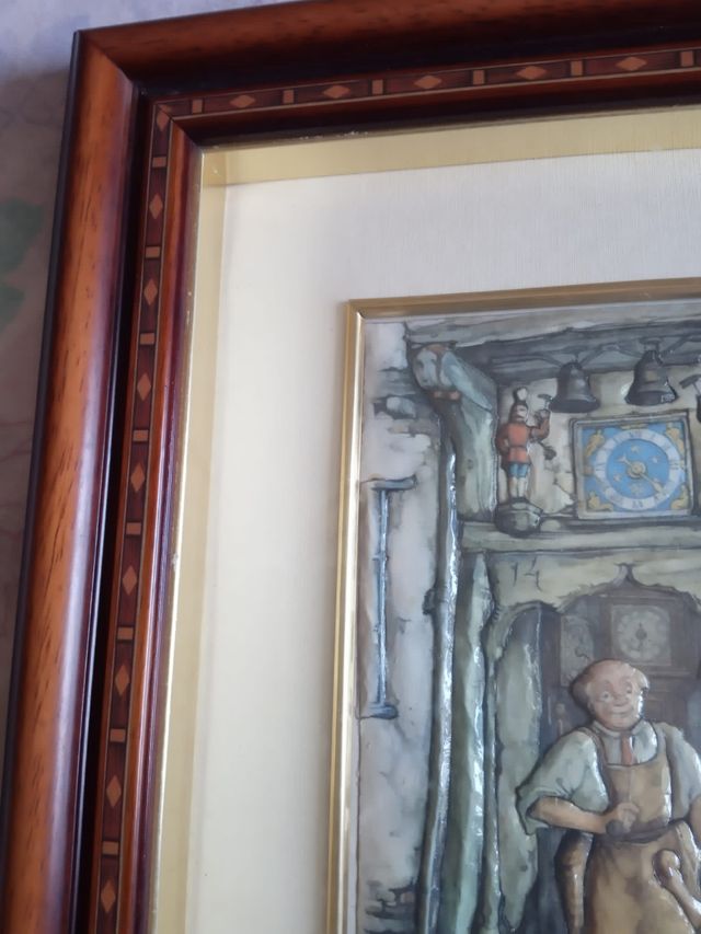 cuadro de lamina de anton pieck