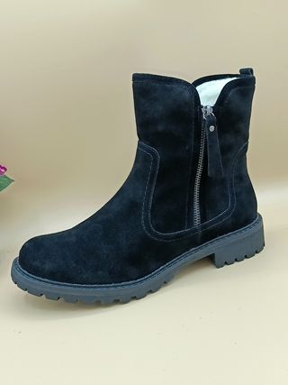 Botines SONNAX en cuero color negro nuevo talla 40 de segunda mano por 59  EUR en Igualada en WALLAPOP