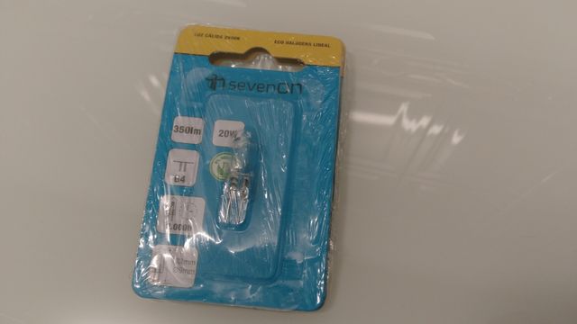 bombillas G4 20w. 12v. nuevas. halogena