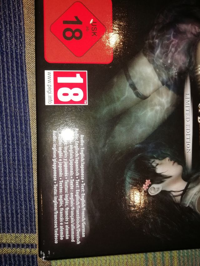 Project Zero Maiden of Black Water WiiU coleccioni