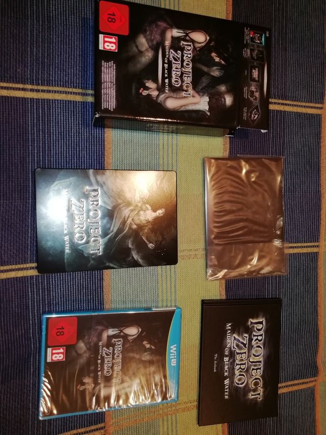 Project Zero Maiden of Black Water WiiU coleccioni