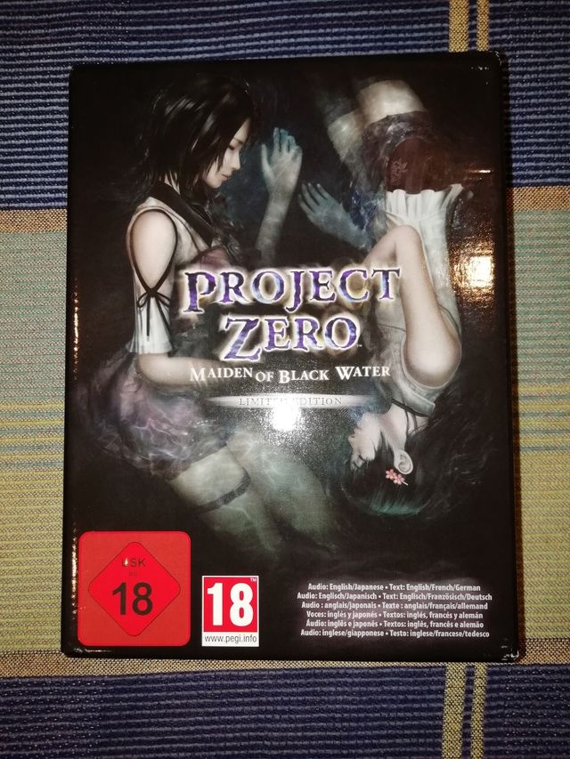 Project Zero Maiden of Black Water WiiU coleccioni