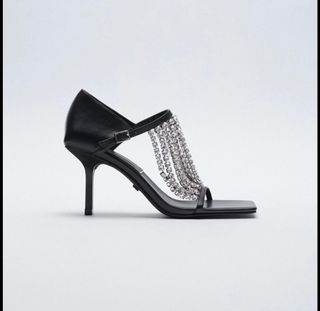 TACONES JOYA EDICIÓN LIMITADA ZARA-NUEVOS ETI de segunda mano por 49,99 EUR  en Huelva en WALLAPOP