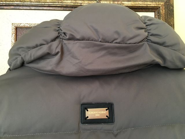 Plumífero corto marrón Roberto Verino mujer