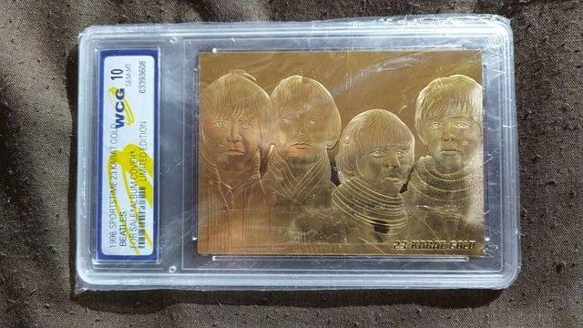 1996 SPORTSTIME BEATLES coleccionita 23K G