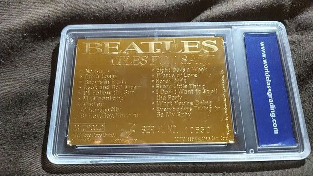 1996 SPORTSTIME BEATLES coleccionita 23K G