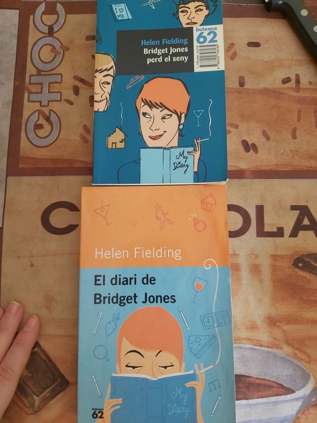 El diari de Bridget Jones 1 i 2. 5€ los dos.