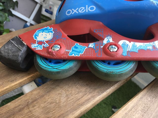 Patines en línea con bolsa